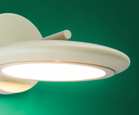 Arandela Dandelin Bege e Branco | Westwing