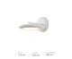 Arandela Dandelin Bege e Branco, beige | WestwingNow