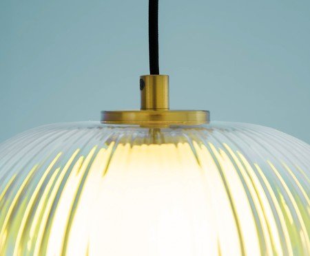 Pendente Ciovasso Transparente e Dourado | Westwing