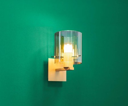 Arandela Orso Champanhe e Dourado | Westwing