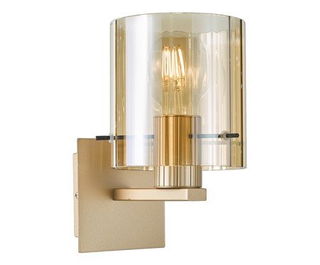Arandela Orso Champanhe e Dourado | Westwing