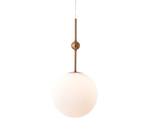 Pendente Giardini Dourado e Branco, gold | WestwingNow