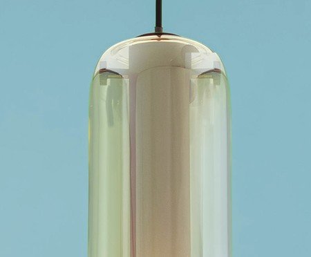 Pendente Cuccia Ambar e Preto | Westwing