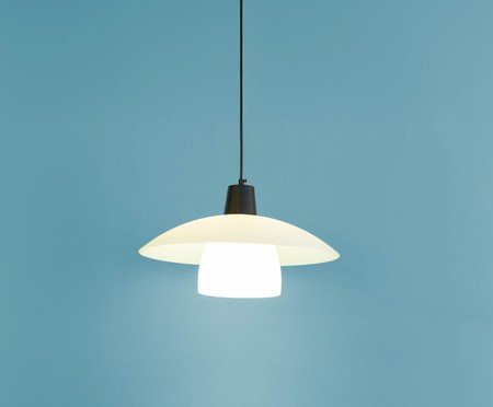 Pendente Fiori Opalino e Preto | Westwing