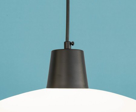 Pendente Fiori Opalino e Preto | Westwing