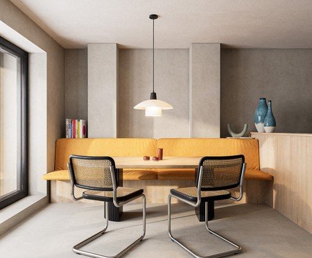 Pendente Fiori Opalino e Preto | Westwing