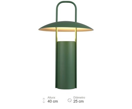 Abajur Boito Verde | Westwing