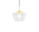 Pendente Palazzo Transparente e Dourado, transparent | WestwingNow