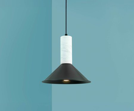 Pendente Braidense Branco e Preto | Westwing