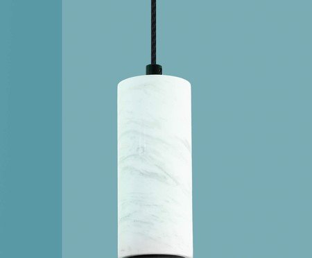 Pendente Braidense Branco e Preto | Westwing
