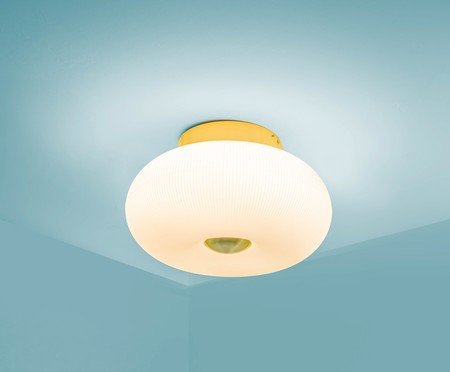 Plafon Roma Branco e Dourado | Westwing