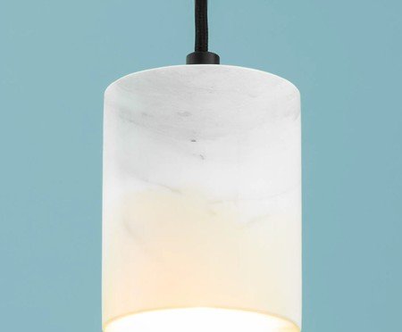 Pendente Braidense Branco e Transparente | Westwing