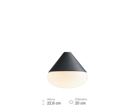 Pendente Bossi Preto e Branco | Westwing