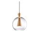 Pendente Greppi Transparente e Dourado, transparent | WestwingNow