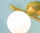 Plafon Poldi Dourado e Branco, gold | WestwingNow
