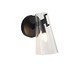 Arandela Pellico Transparente e Preto, transparent | WestwingNow