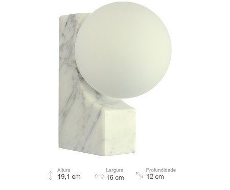 Arandela Pittore Branco | Westwing