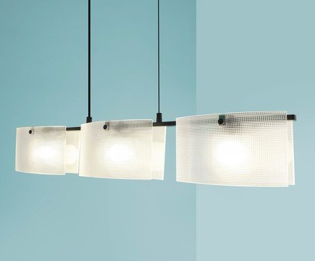 Pendente Fratelli Preto e Transparente | Westwing