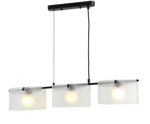 Pendente Fratelli Preto e Transparente, black | WestwingNow