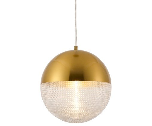 Pendente Madonnina Transparente e Latão, transparent | WestwingNow