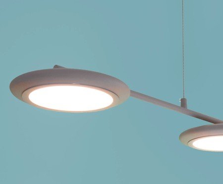 Pendente Dandelin Bege e Branco | Westwing