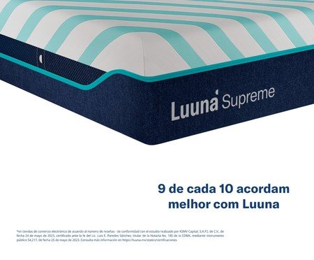Colchão Luuna Supreme Cooling Macio Solteiro | Westwing