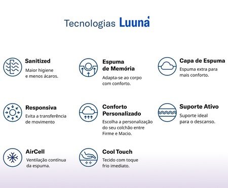 Colchão Luuna Original Macio Solteiro | Westwing