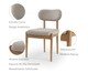 Cadeira Eliane, wood pattern | WestwingNow