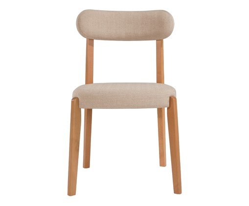 Cadeira Alice Estofada, wood pattern | WestwingNow