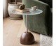 Mesa lateral Baoba, wood pattern | WestwingNow