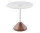 Mesa lateral Ypê Castanho, wood pattern | WestwingNow
