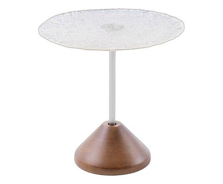 Mesa lateral Ypê Castanho | Westwing