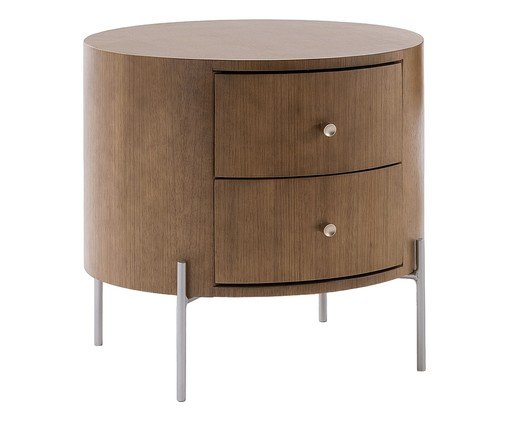 Mesa de Cabeceira Maysa Castanho, brown | WestwingNow