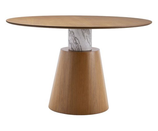 Mesa de Jantar Paraguaçu Mel, wood pattern | WestwingNow