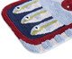 Tapete de Banheiro Sardinhas Azul, blue | WestwingNow