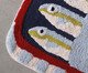 Tapete de Banheiro Sardinhas Azul, blue | WestwingNow