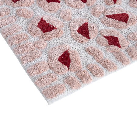 Tapete de Banheiro Oncinha Rosa | Westwing