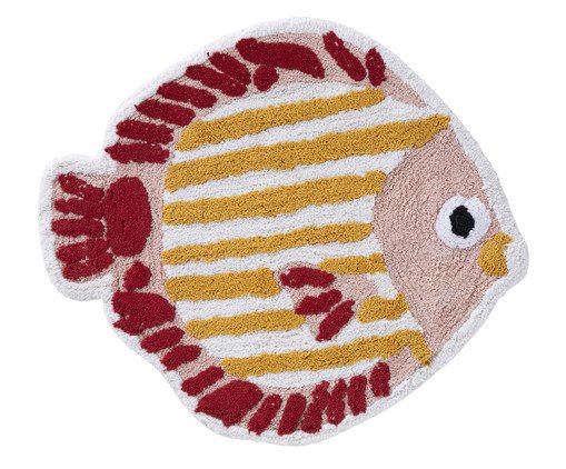 Tapete de Banheiro Fish Rosa, pink | WestwingNow