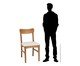 Jogo de Cadeiras Olmo AquaBlock Mel, wood pattern | WestwingNow