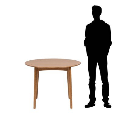 Mesa de Jantar Redonda Olmo Mel | Westwing