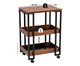Carrinho Industrial Ônix, wood pattern | WestwingNow