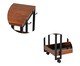 Carrinho Industrial Ônix, wood pattern | WestwingNow