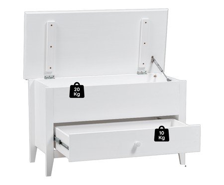 Baú Nest White | Westwing