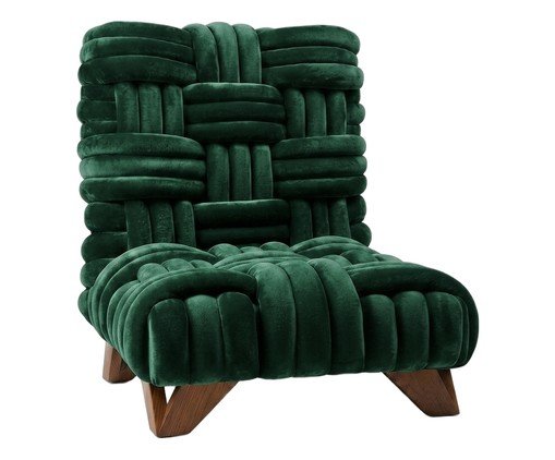 Chaise Lucca Verde, green | WestwingNow