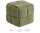 Pufe Cubo em Bouclé verde, green | WestwingNow