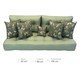 Futon Turco com Almofadas verde, green | WestwingNow
