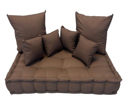 Futon Turco com Almofadas marrom, brown | WestwingNow