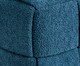 Pufe Cubo em Bouclé azul, blue | WestwingNow