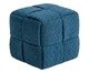 Pufe Cubo em Bouclé azul, blue | WestwingNow