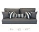 Futon Turco com Almofadas cinza, grey | WestwingNow